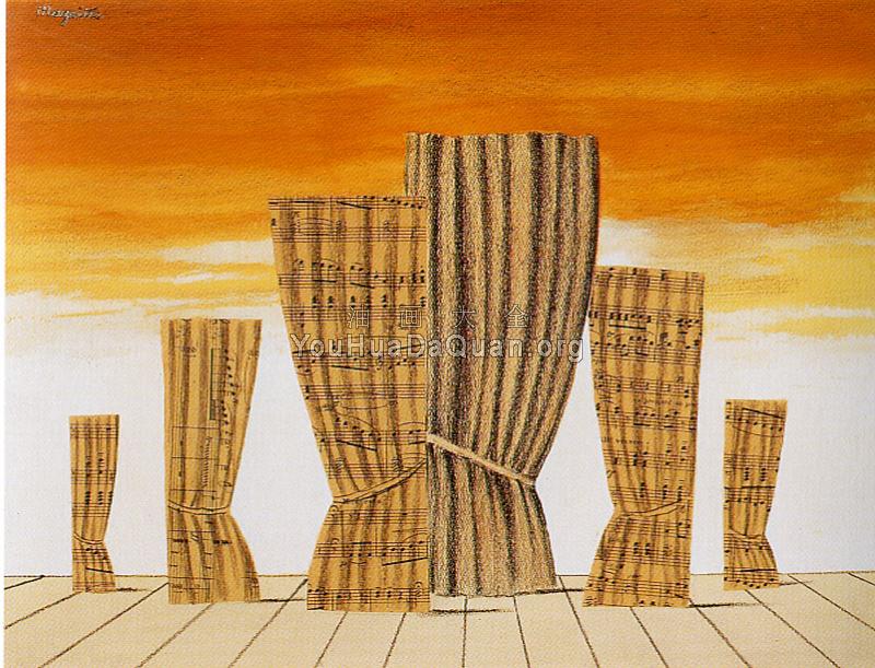 自我封闭的人 - 雷内·马格里特